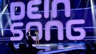 Dein Song  Finalshow  Intro [upl. by Ahsyekal]