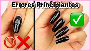 Gel Semipermanente 💅🏻 ERRORES comunes⁉️ CORRÍGELOS 😉 [upl. by Mallissa]