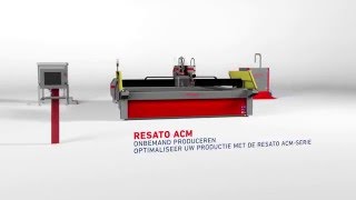 Onbemand waterstraalsnijden  Resato Waterjet Technology [upl. by Eileek693]