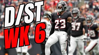 3 MUSTSTART Defenses  Top DST Streaming Options for Fantasy Football Week 6 [upl. by Eldreda939]