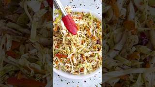 The ONLY Coleslaw Recipe Youll EVER NEED No Mayo [upl. by Chill]