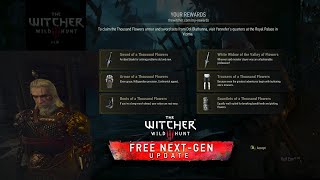 WITCHER 3  YENNEFERS QUARTERS AT THE ROYAL PALACE IN VIZMA NEW GEN UPDATE [upl. by Roma]