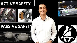 Active vs Passive Safetyसेफ्टी की शुरुआत Automobile training in Hindi [upl. by Chatwin]