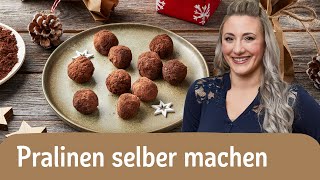 Pralinen selber machen 🍫  schnell amp einfach  REWE Deine Küche [upl. by Odranar]