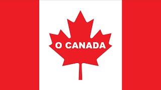 O Canada with Lyrics  National Anthem of Canada [upl. by Fraase985]