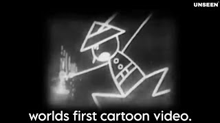 Worlds first cartoon video ever  Fantasmagorie 1908  Unseen® [upl. by Marie-Ann]