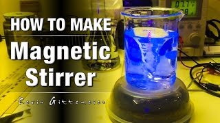 How To Make Magnetic Stirrer  Quick Easy amp CHEAP [upl. by Herrah]