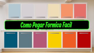 aprende a pegar formica en madera [upl. by Ongineb]