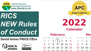 RICS NEW Rules of Conduct [upl. by Atilef]