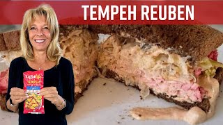 Tempeh Reuben Sandwich  Kathys Vegan Kitchen [upl. by Eikcaj]