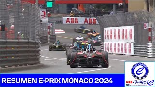 Fórmula E  Resumen EPrix Mónaco 2024 [upl. by Namar]