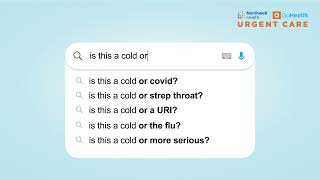 Northwell Health  GoHealth Urgent Care URI Search Bar [upl. by Michal]