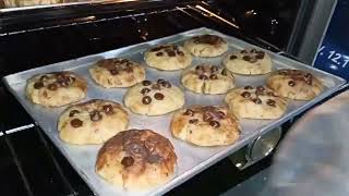 Choco Chip Cookies in Oven [upl. by Sadirah]