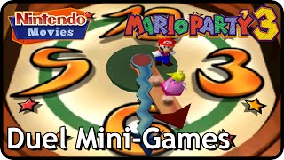 Mario Party 3  Duel MiniGames [upl. by Erdried]