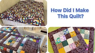 Sew a Quilt of Any Size on a Household Sewing Machine [upl. by Rosenberger481]