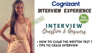 Cognizant latest interview Experience 2023  CTS interview  TR amp HR Interview questions  Genc [upl. by Akemeuwkuhc]