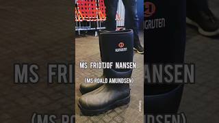 HX Hurtigruten Antarktis Gummistiefel [upl. by Ganiats]