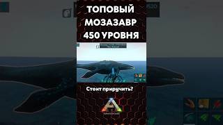 МОЗАЗАВР 450 уровня в ARK MOBILE shorts arkmobile ark [upl. by Nagy524]