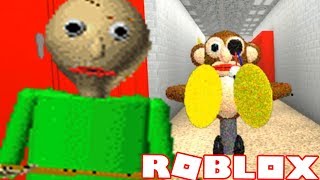 NEW CYMBAL MONKEY CHARACTER  ROBLOX Baldis Basics in Education and Learning [upl. by Llerref293]