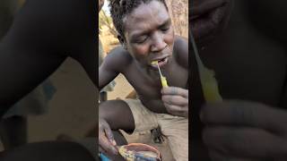 This is delicious and Natural food made by hadzabe tribe middle of nowhere for breakfast food [upl. by Herbst]