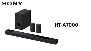 Sony  HTA7000 Soundbar  Sony Audio [upl. by Jeb]