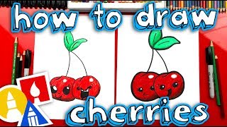 How To Draw Funny Cherries  Replay Live Draw Along [upl. by Irfan519]