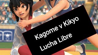 ¡Batalla Épica Kagome vs Kikyo  La Pelea de Lucha Libre Anime Que No Te Puedes Perder 🥇🔥 [upl. by Adnaluy]