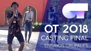 ENSAYOS GRUPALES  OT CASTING FINAL 2018 [upl. by Lynna]