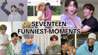 Seventeen funny moments that I think about once in a while [upl. by Yelwah979]