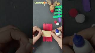 Creative DIY Christmas Ornaments  Popsicle Stick Christmas Tree amp Santa Clause Making  Craft Ideas [upl. by Otero]