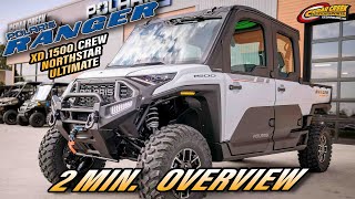 Overview  2025 Polaris® Ranger Crew XD 1500 NorthStar Edition Ultimate [upl. by Jase]