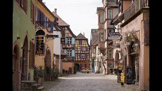 Riquewihr  Fachwerkjuwel im Elsass [upl. by Ibur]