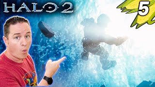 WHAT Just Happened to Master Chief  Lets Play Halo 2 Part 5 [upl. by Ybbob]