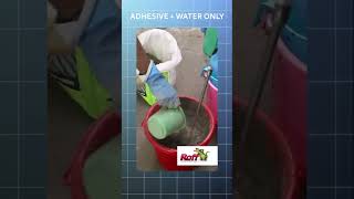 Tile Adhesive vs Cement Mortar  Mansaard Designscape  தமிழ் [upl. by Akcinat]