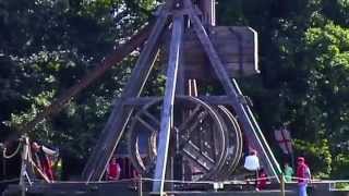 Worlds Biggest Catapult Trebuchet amp How it Works [upl. by Macrae]