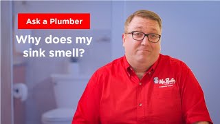 Why Does My Bathroom Sink Smell  Ask a Plumber by Mr Rooter Plumbing [upl. by Atenek]