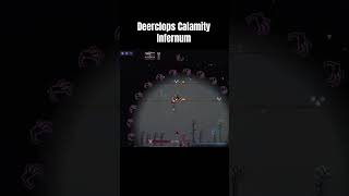 Terraria Calamity Infernum  Deerclops boss fight [upl. by Euphemiah]