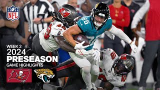 Tampa Bay Buccaneers vs Jacksonville Jaguars  2024 Preseason Week 2 Game Highlights [upl. by Ainet]