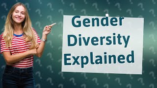 What is the nonbinary model of gender [upl. by Eislrahc]