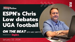 ESPNs Chris Low debates Mike Griffith on UGA football [upl. by Ahpla]