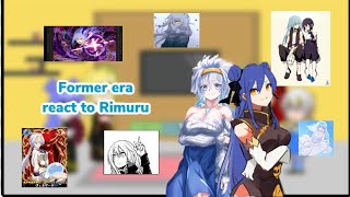 Former era react to Rimuru Gacha reaction ship Rimuru x Chloe [upl. by Galan834]