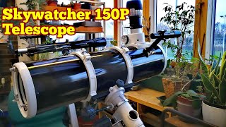 Skywatcher 150P Reflecting Telescope On EQ32 German Equatorial Mount [upl. by Markos]