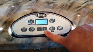 How to reset the Change Filter timer on your Jacuzzi hot tub [upl. by Zonda398]