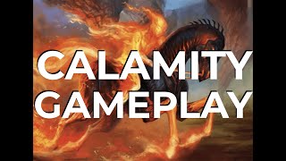 🔥MONORED APOCALYPSE🔥CALAMITY EDH GAMEPLAY  Spelltable MTG Deck Guide Galloping Inferno Magic OTJ [upl. by Grevera742]