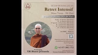 Kembung Kempis Sebagai Objek Utama  Dhamma Talk Ven U Jotinanda  Vassa Retreat 2024 [upl. by Pernas]