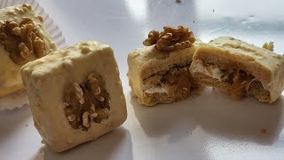 صابلي النوجاnougat معلك بذوق الجوز [upl. by Chase378]