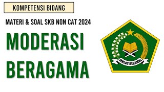 Soal Moderasi Beragama CPNS Kemenag [upl. by Waers]