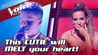 This TALENTED 11YearOld in The Voice kids will MELT your HEART [upl. by Ennayr793]