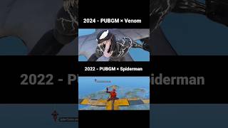 PUBG 2022 OR PUBG 2024 🤧pubgmobile spiderman venom [upl. by Idnahk39]