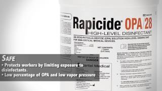 Rapicide™ OPA28 HLD Winner of 2014 Annual Excellence in Surgical Product ESP Awards [upl. by Namhar]